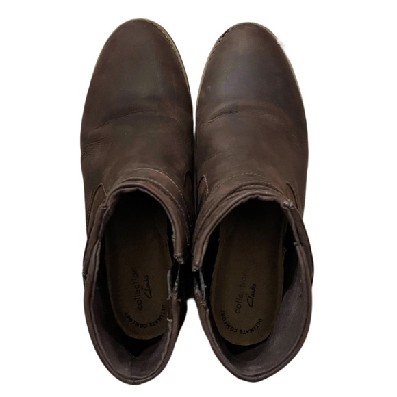 Clarks Women's Leather Camzin Dime Ankle Boot - Picture 3 of 7